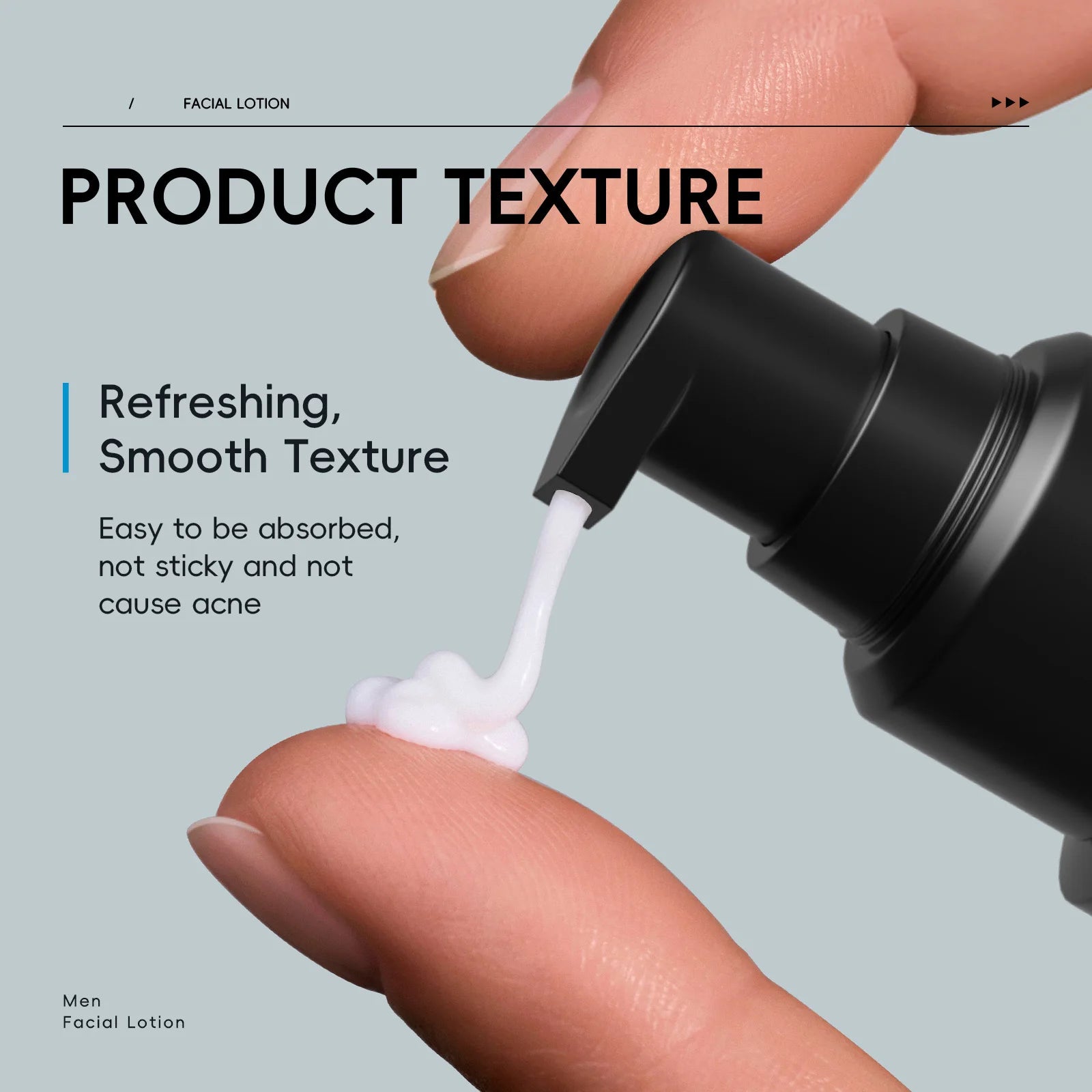 LAIKOU Men's Face Moisturizer Lotion Moisturizing & Repairing Autumn & Winter Special Care Facial Skin Care for Men Oasis Select