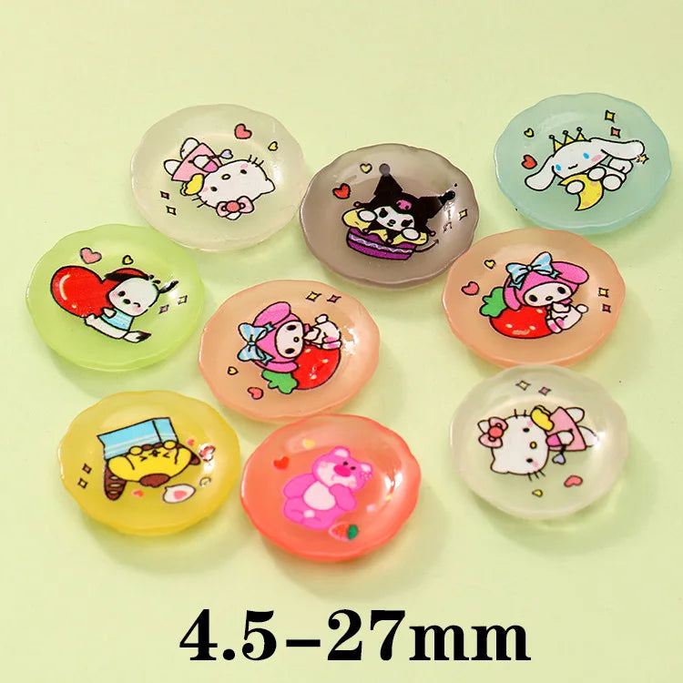 Glow-in-the-dark Kung Fu Chicken Simulation Resin Yellow Cartoon