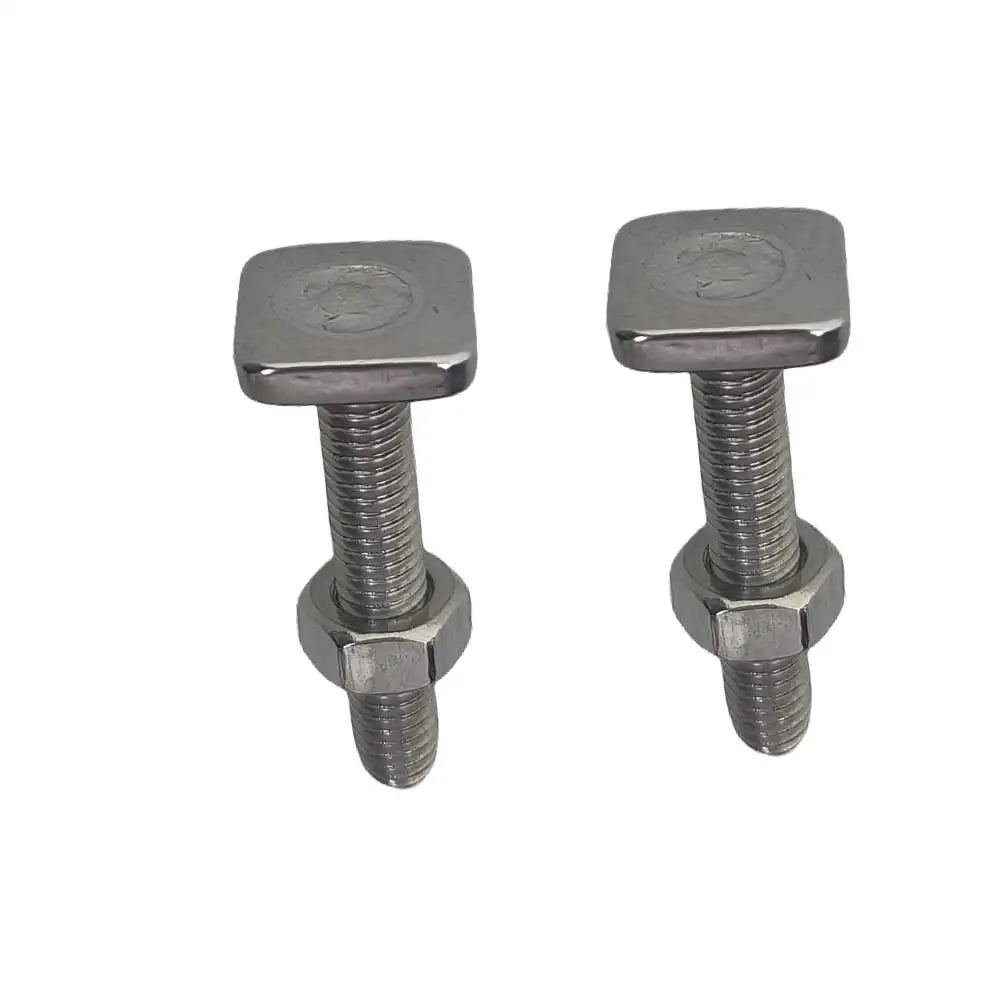 Kayak Rail Sliding T-Nut Threads M6 Track Mounting T-Slot Bolt Easy to Install Hammer Head Oasis Select 2 Piece