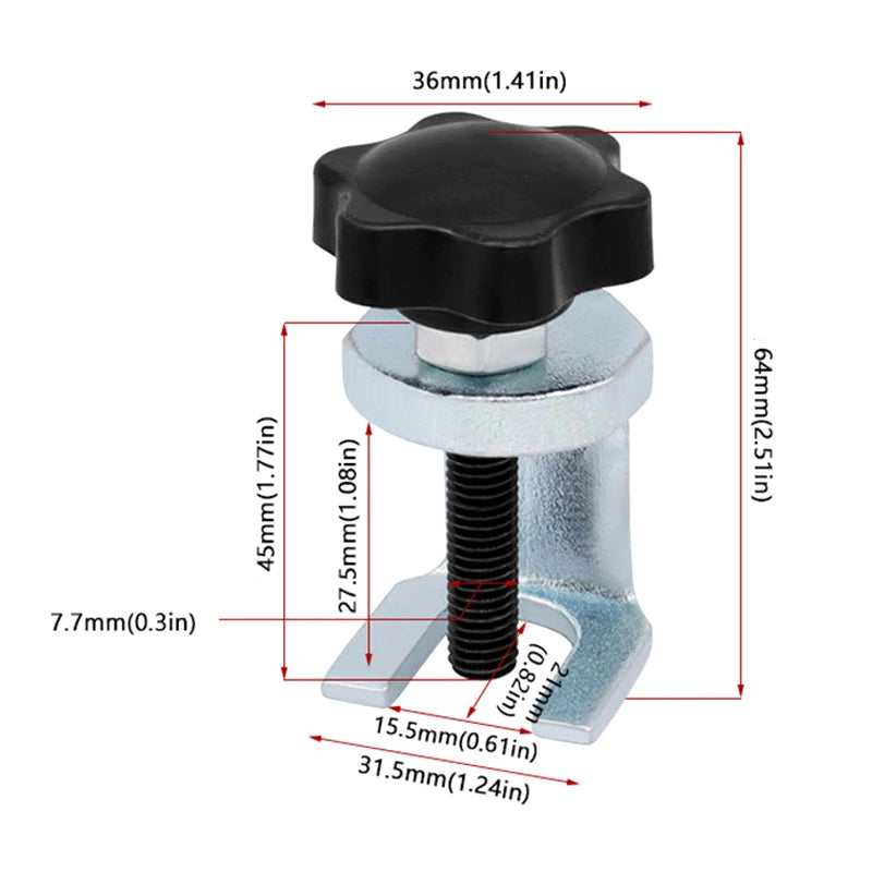 Universal Car Auto Windshield Windscreen Window Wiper Arm Removal Puller Tool Wiper Extractor Wiper Arm Removal Tool Oasis Select