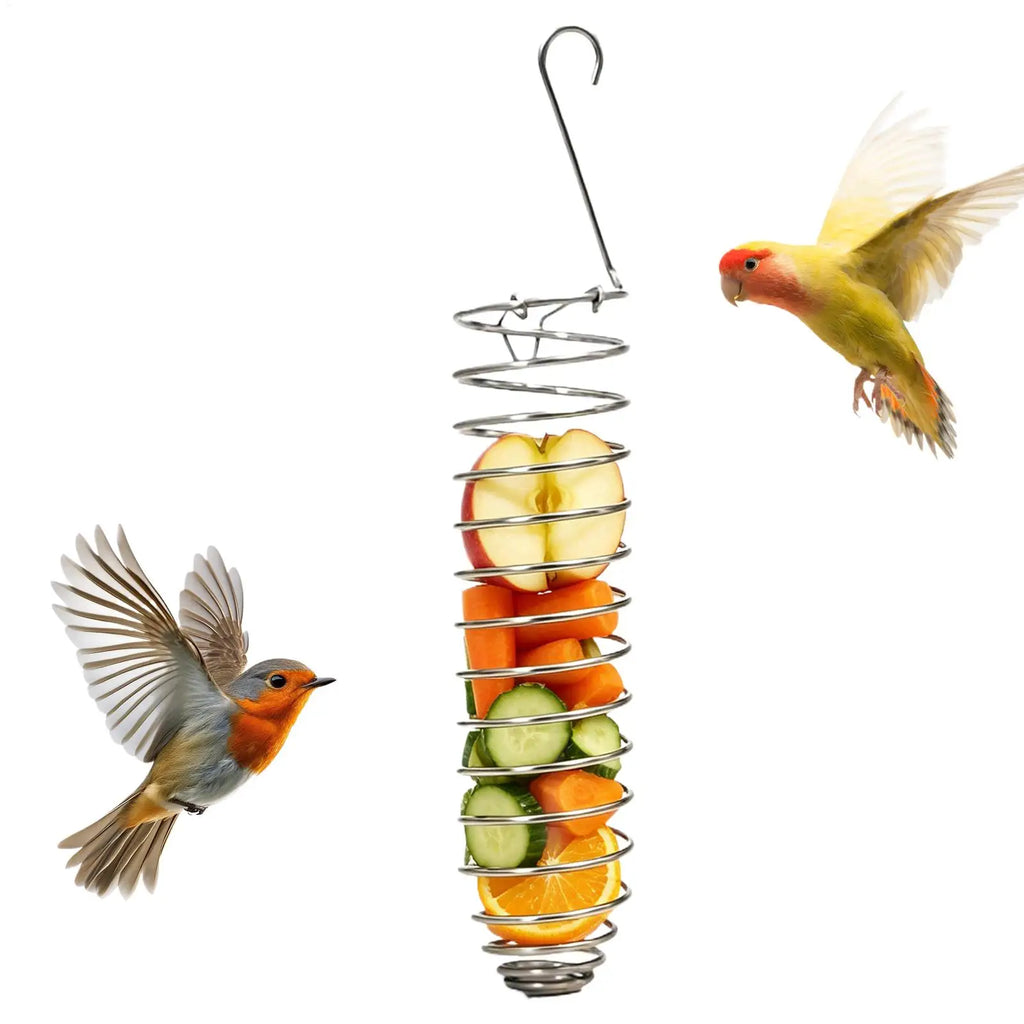 Bird Cage Feeder Foraging Treat Tray Bird Bowls Millet Holder for Bird Cage Bird Cage Food Holder for Parakeet Cockatiel Parrot Oasis Select