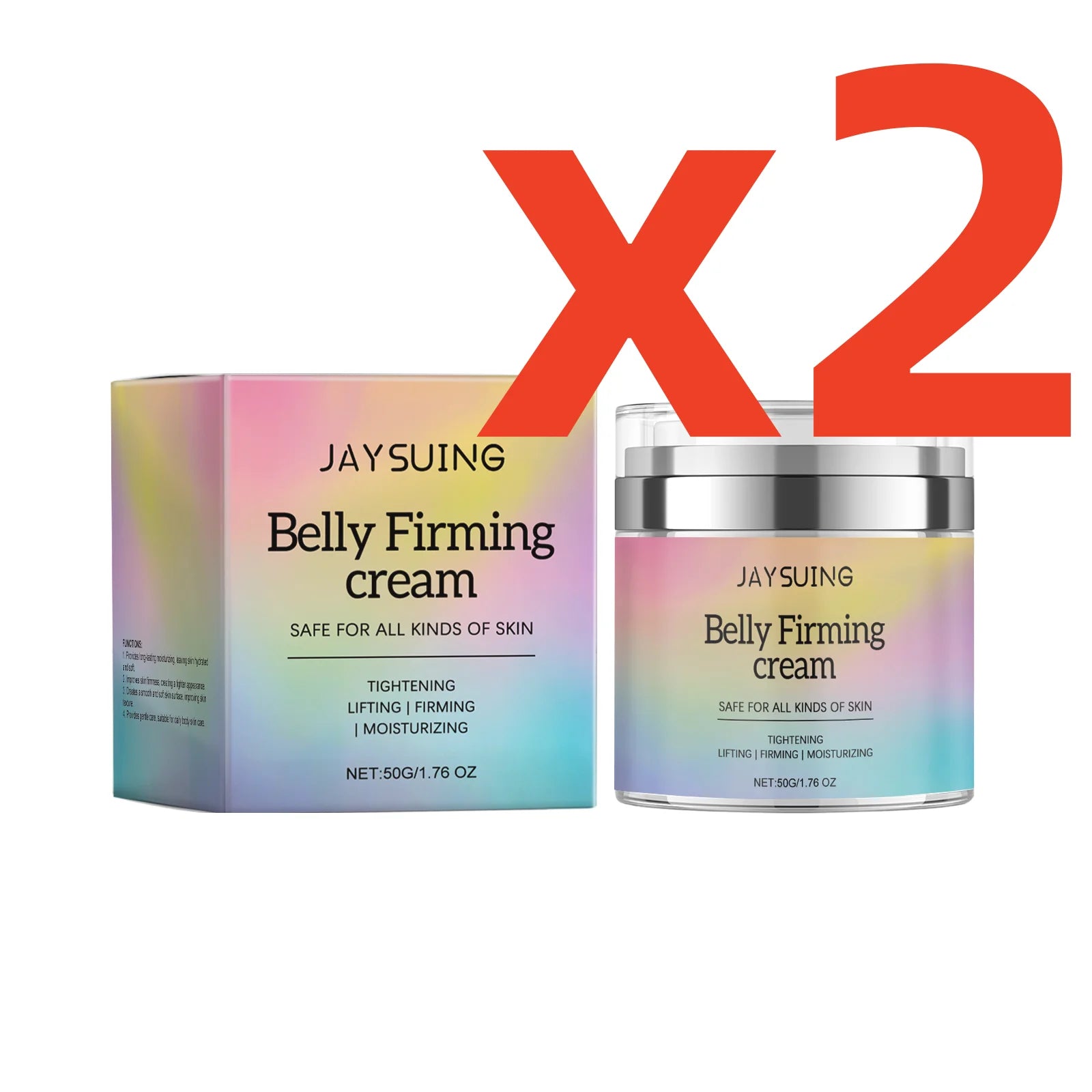 Jaysuing Belly Firming Cream – Firm, Hydrate & Smooth Skin Body Firming Cream Oasis Select 100g Boxed 50g
