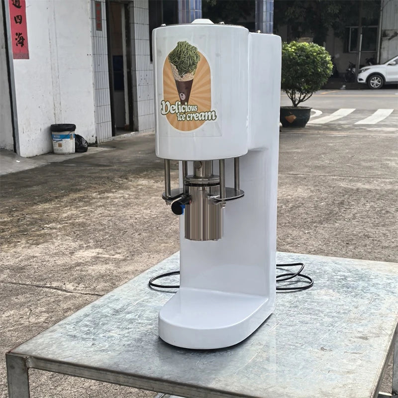 Spaghetti Noodle Ice Cream Machine – 4 Types, 8.5L Self-Cool