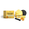 Vitamin C Exfoliating facial mask Turmeric Exfoliating facial mask Improve Pore Deep Cleaning facial mask Apply facial mask Oasis Select A