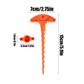 Caulking Tube Sealing Plugs Caulk Nozzle Tip Sealant Unclogger Applicator Lid for Glass Glue Foam Outdoor Adhesive Professional Oasis Select Orange
