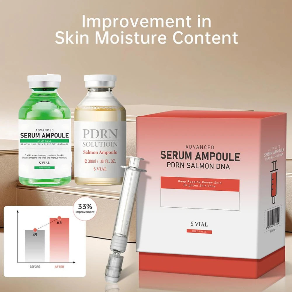 PDRN Salmon DNA & Stem Cell Ampoule Face Serum 30ml