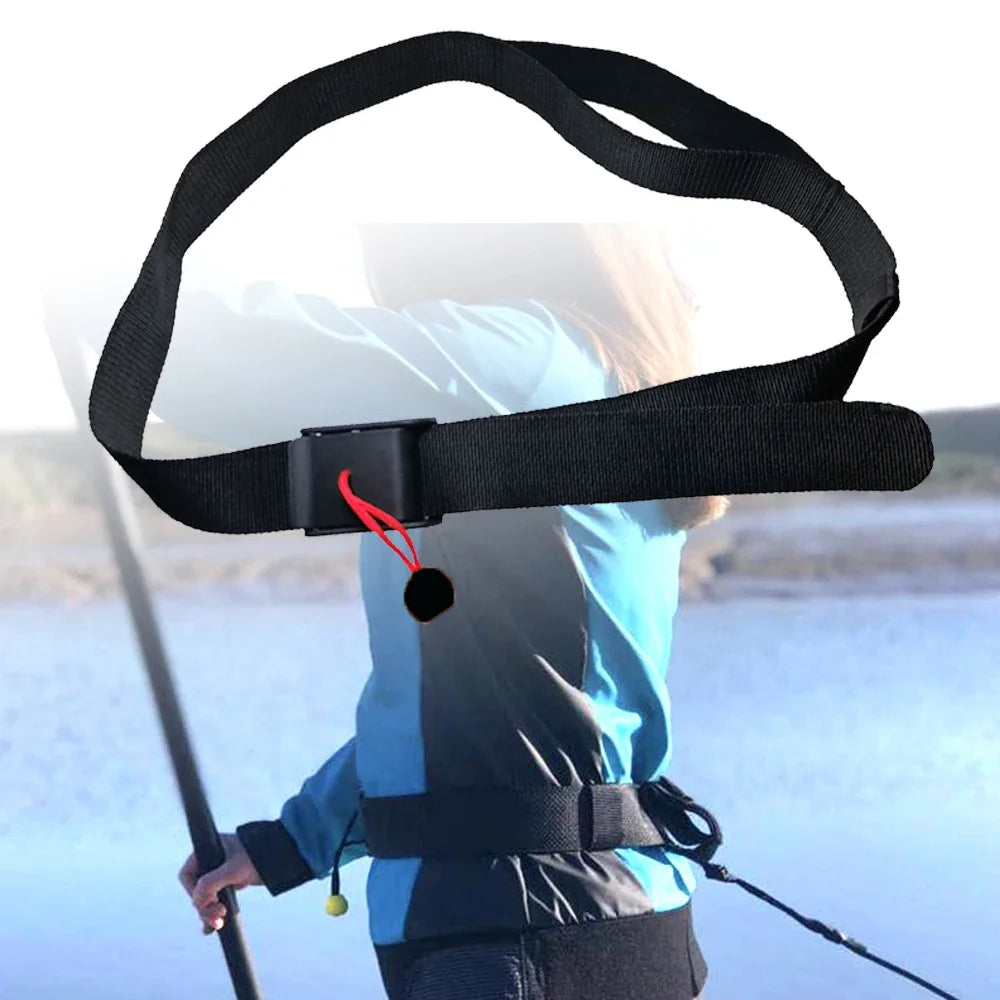 Whitewater Paddle Quick Release Waist Belt SUP QR Belt for Paddleboards Belt Compatible with All Paddle Board Coil Leashes Oasis Select Default Title