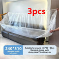 Heavy Duty Waterproof Disposable Dust Cover for Beds & Furniture Furniture Dust Cover Oasis Select 3pcs 240cmx 310cm