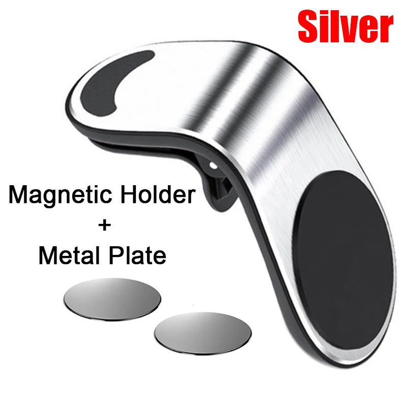 Magnetic Car Phone Holder Stand Air Vent Magnet Car Mount GPS Smartphone Mobile Support In Car Bracket for iPhone Samsung Xiaomi Oasis Select Type D