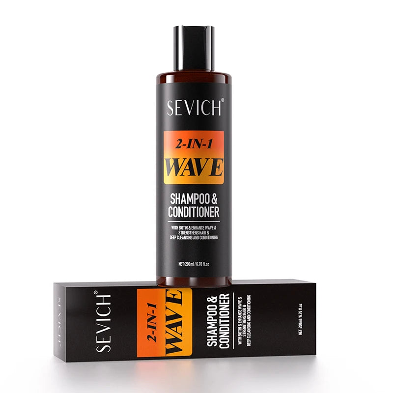200ml Waves Shampoo 360 Deep Clean Anti-Hair Loss Waves Control Pomade Shine Hair Conditioner Strong Hold Control Wavy Cream Oasis Select 1pc shampoo 200ml China Mainland