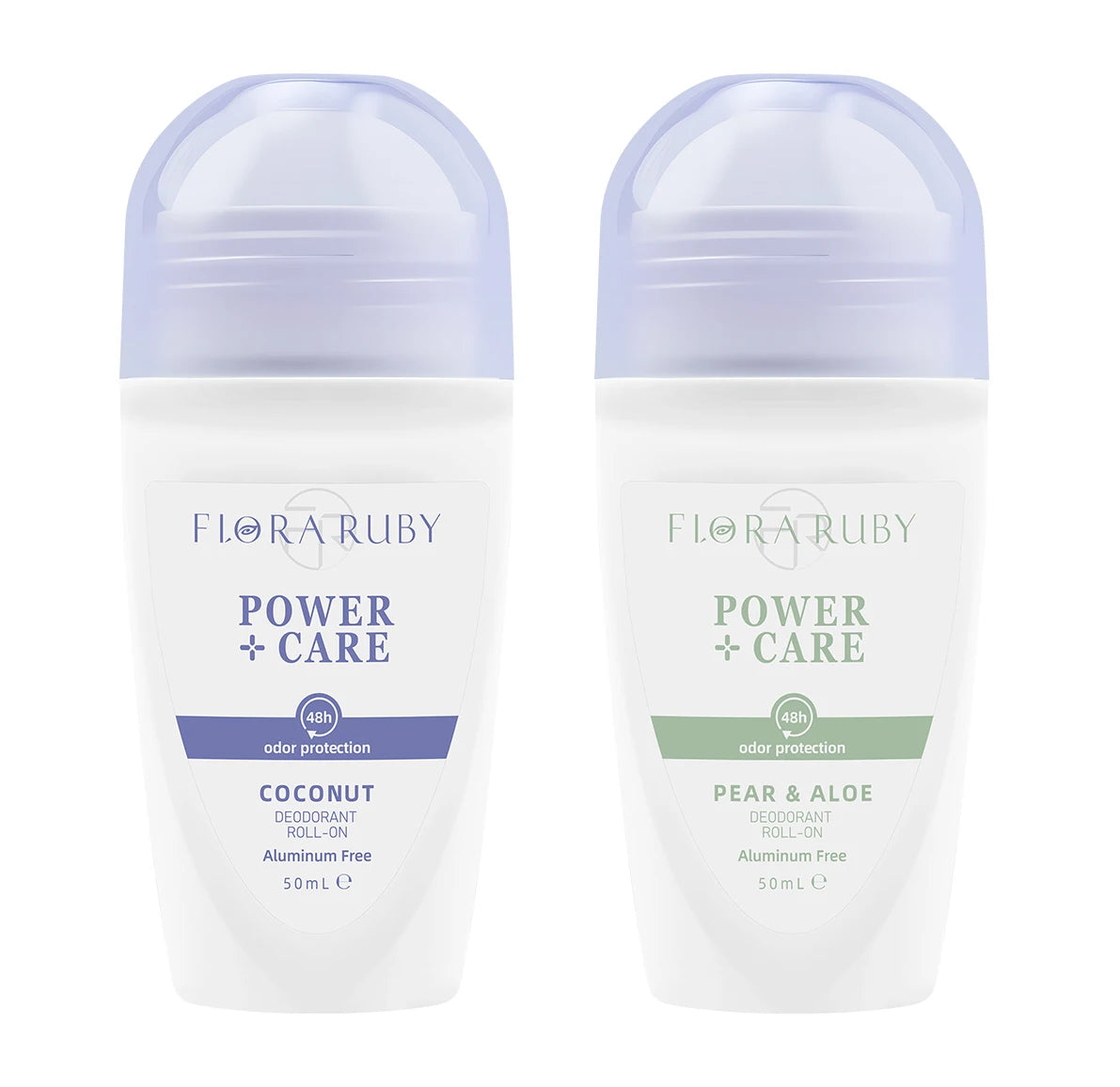Light Purple Series Deodorant Roll On w omen's and men all-purpose Deodorant Roll Aluminum Free easy to carry 50g Oasis Select Coconut And PA