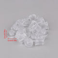 10pcs/lot PC Translucent Advertising Nail Glass Nail Bracket Invisible Plastic Screw Frosted Screw Oasis Select 20x20mm