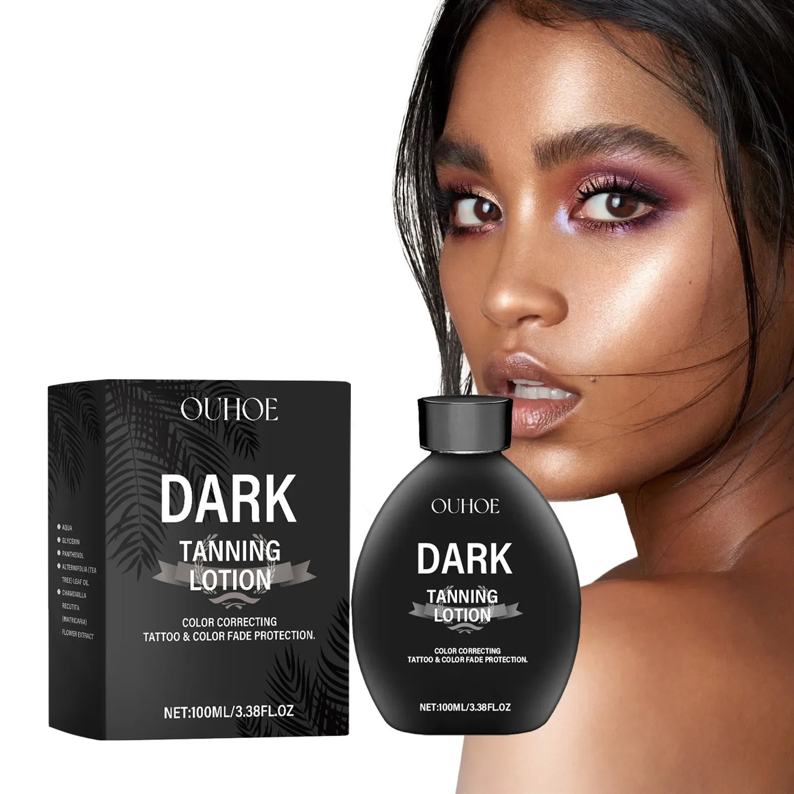 Self Tanning Lotion Long Lasting Bronzer Dark Wheat Sunless Tanner For Face Body Solarium Moisturizing Nourish Fake Tan Cream Oasis Select