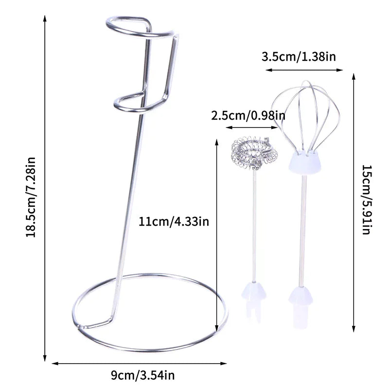 Coffee Blender Eggbeater Holder Kitchen Milk Frother Bracket Milk Frother Stand Milk Frother Head + Egg Beater Head Oasis Select