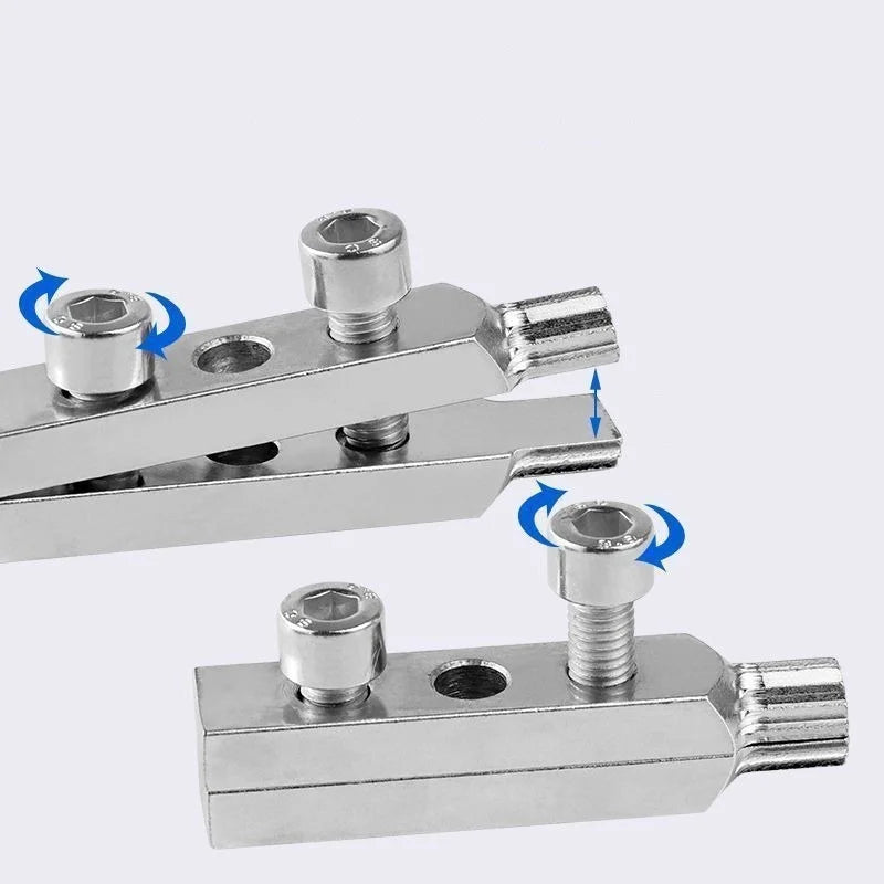 4/6 Point Faucet Angle Valve Wire Extractor Water Pipe Breakage Broken Wire Slide Tooth Broken End Removal Tool Accessory Set Oasis Select