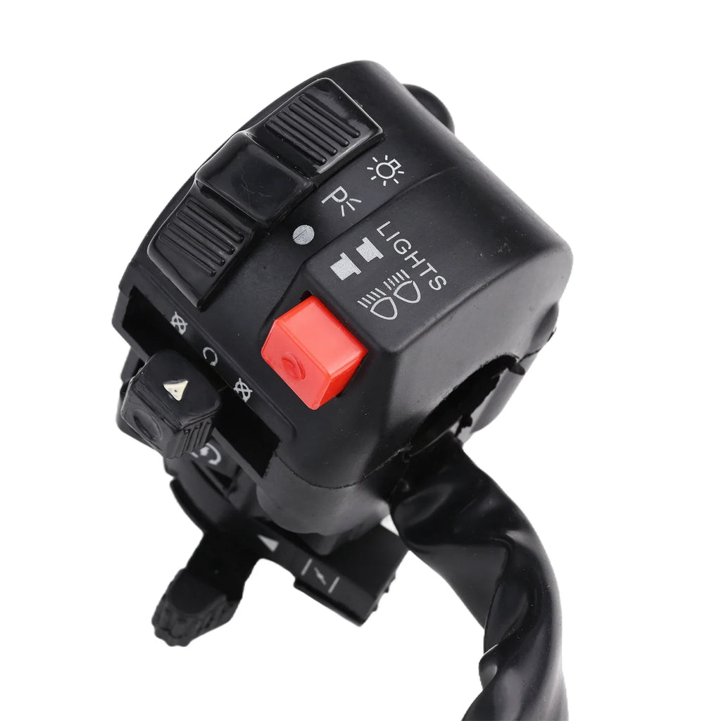 Choke Switch Motorcycle Handlebar Switch Anti-corrosion Direct Installation Easy To Use High Beam/low Beam Switch Oasis Select