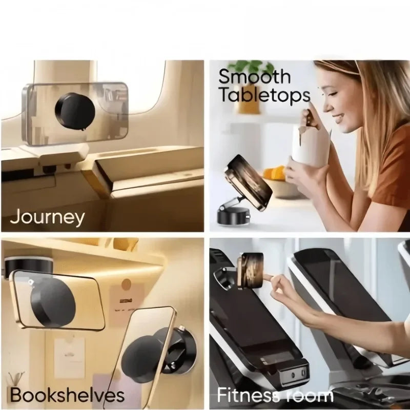 Original Vacuum Magnetic Suction Cup Folding Swivel Stand Double-sided Suction Cup For Universal Vacuum Swivel Stand Mobile Oasis Select