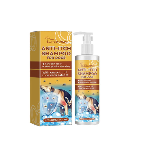 Anti-Itch Dog Shampoo with Coconut Oil – Relieves Itching Dog Grooming Shampoo Oasis Select