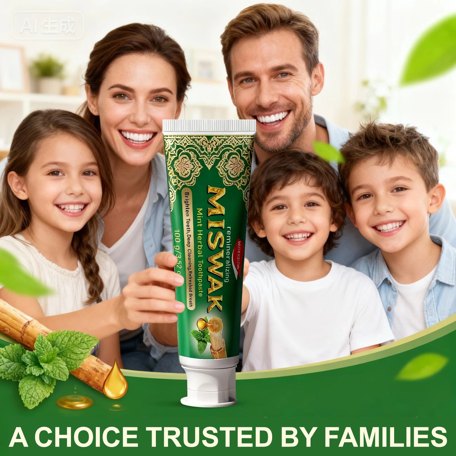 Hydroxyapatite Toothpaste – Enamel Protection, Vitamin C & Ceramide Hydroxyapatite Toothpaste Oasis Select