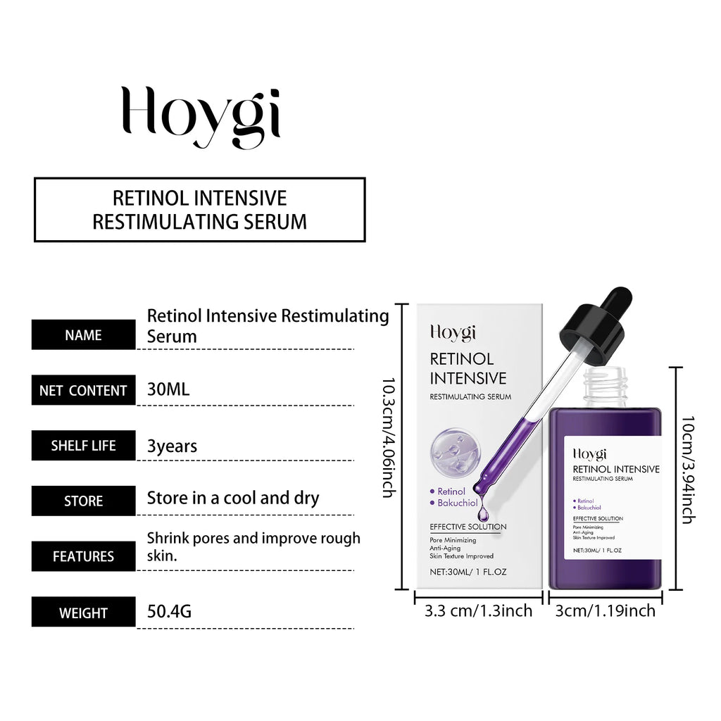 Hoygi Retinol Anti-Aging Face Serum – Youthful Glow
