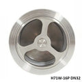 304 Stainless Steel Check Valve DN15 To DN50 Clamp Lift H71W-16P Check Valve Oasis Select DN32 H71W-16P