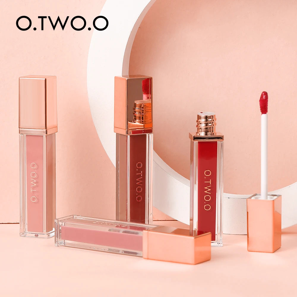 O.TWO.O Velvet Matte Liquid Lipstick – 12 Shades Waterproof