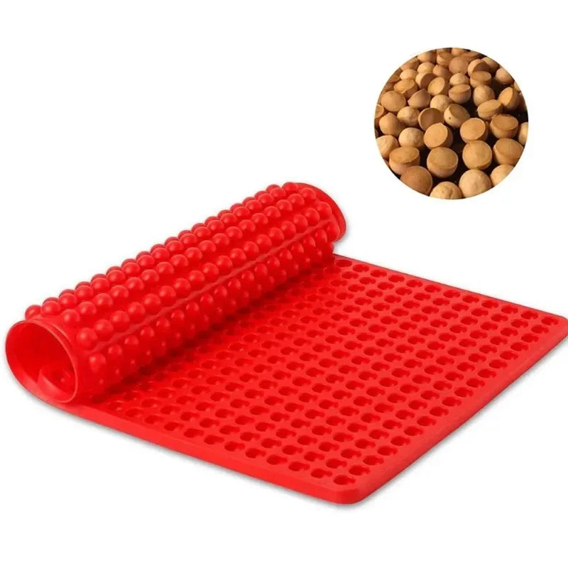 Mini Round Silicone Mold Chocolate Drops Molds Dog Treats Baking Semi Sphere Gummy Candy Molds for Small Jelly Cookie Oasis Select