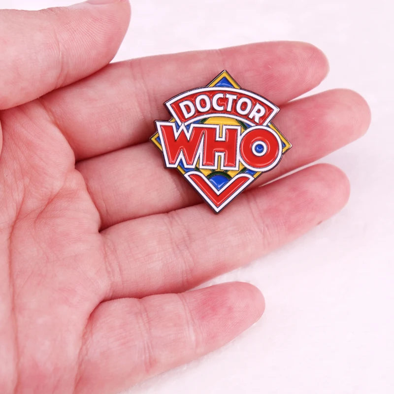 Science Fiction Television Badge Enamel Pin Brooch Jewelry Friends Present Oasis Select