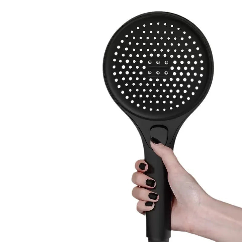 13CM Big Shower Head 3 Modes Adjustable High Quality High Pressure Water Saving Flow Shower Faucet Nozzle Bathroom Accessories Oasis Select