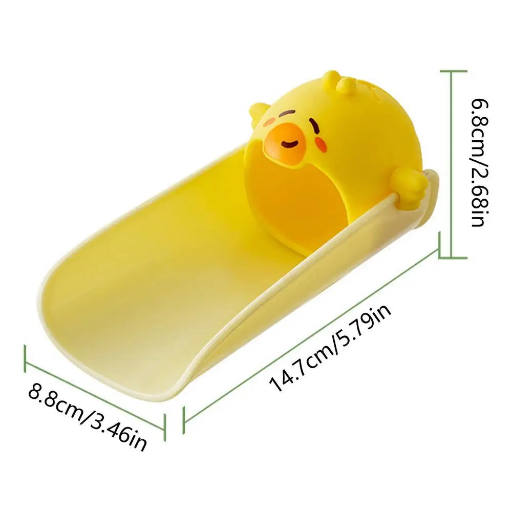 Cartoon Animals Shaped Faucet Extender For Kids Hand Washing In Bathroom Sink Accessories Convenient for Baby Washing Helper Oasis Select Yellow