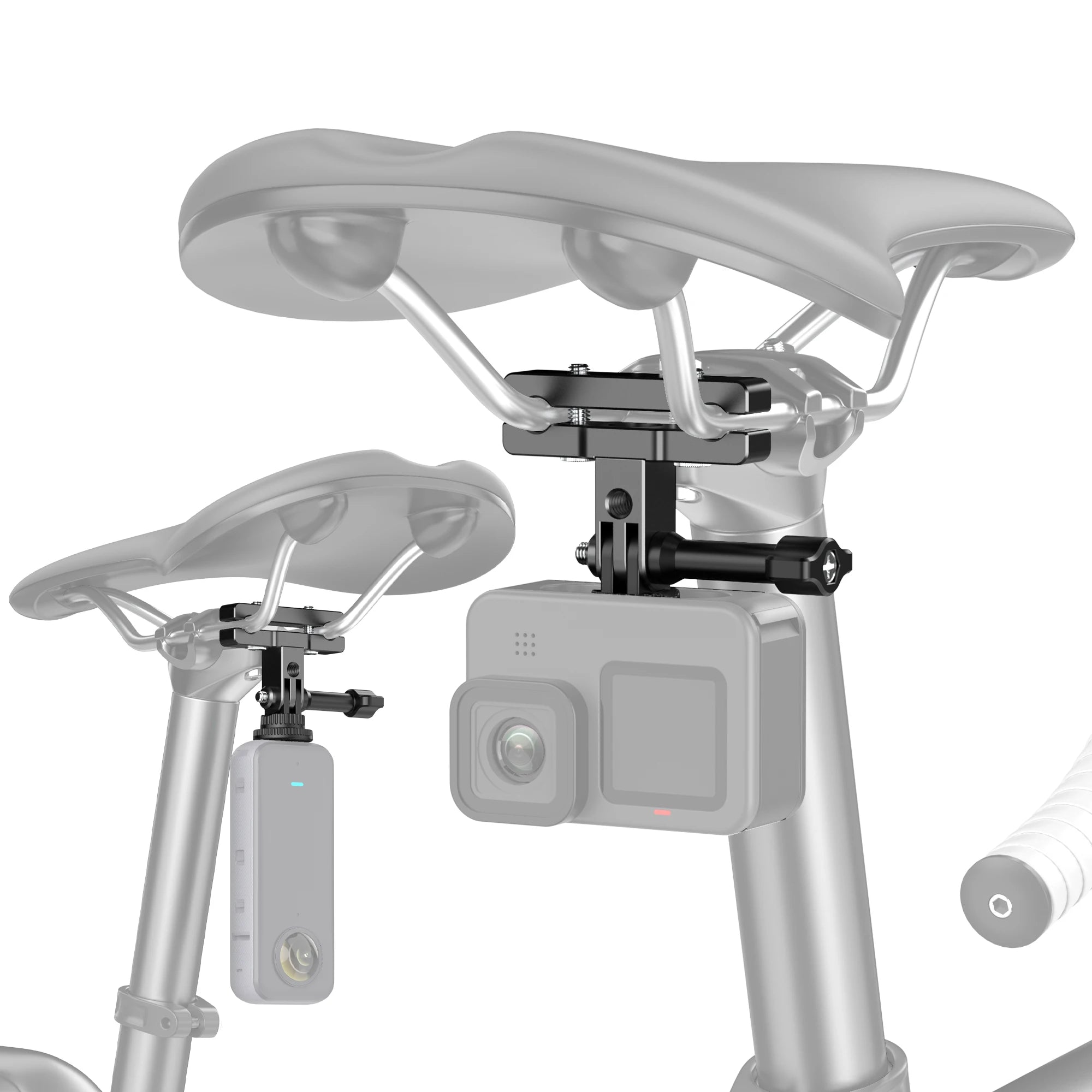Aluminum Alloy Action Camera Bike Mount – 360° Clamp