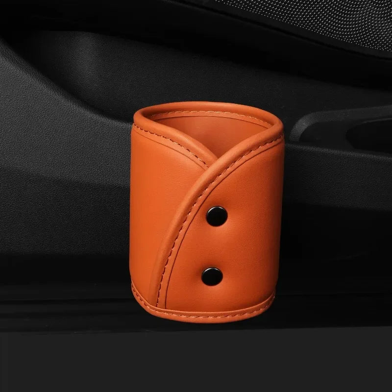 Car Water Cup Holder Multi-purpose Door Hanging Storage Box High-quality Car Cup Holder Universal Car Trash Can Auto Accessories Oasis Select