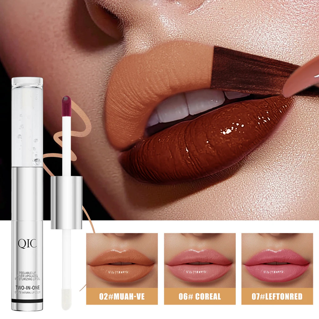 QIC Peel-Off Lip Tint | Waterproof Matte Long-Lasting Lip Stain