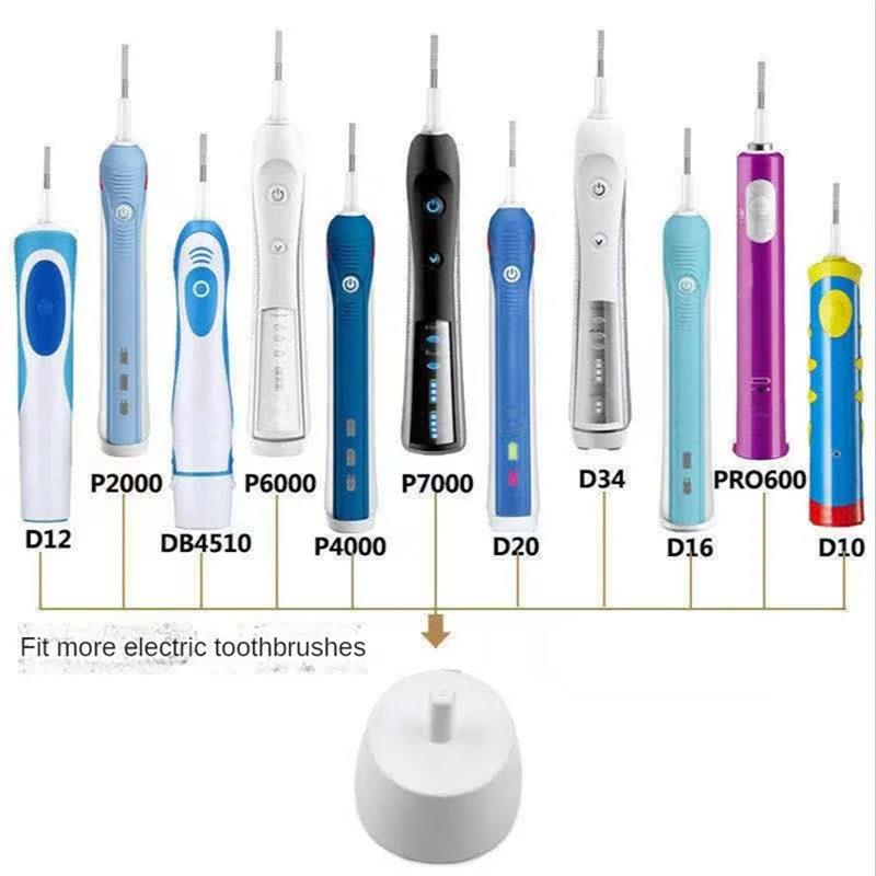 USB Travel Charger Dock 3757 Electric Toothbrush Charging Cradle for P2000P4000P6000P7000D10D12D16D20D34 Oasis Select
