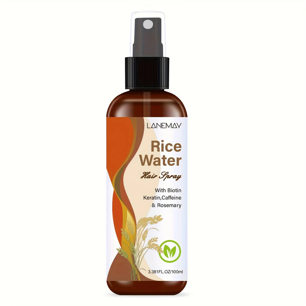 Rice Water Hair Spray – Biotin, Keratin, Caffeine & Rosemary Hair Spray Mist Oasis Select