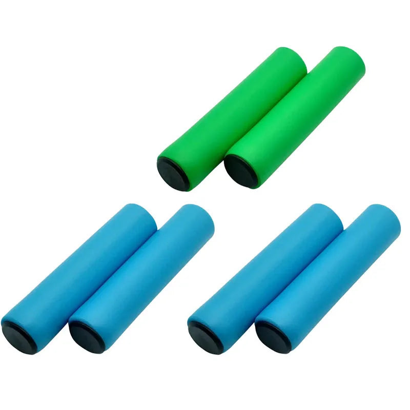 1 2 3 Pairs Bicycle Grips Light Silicone Non-slip Shock