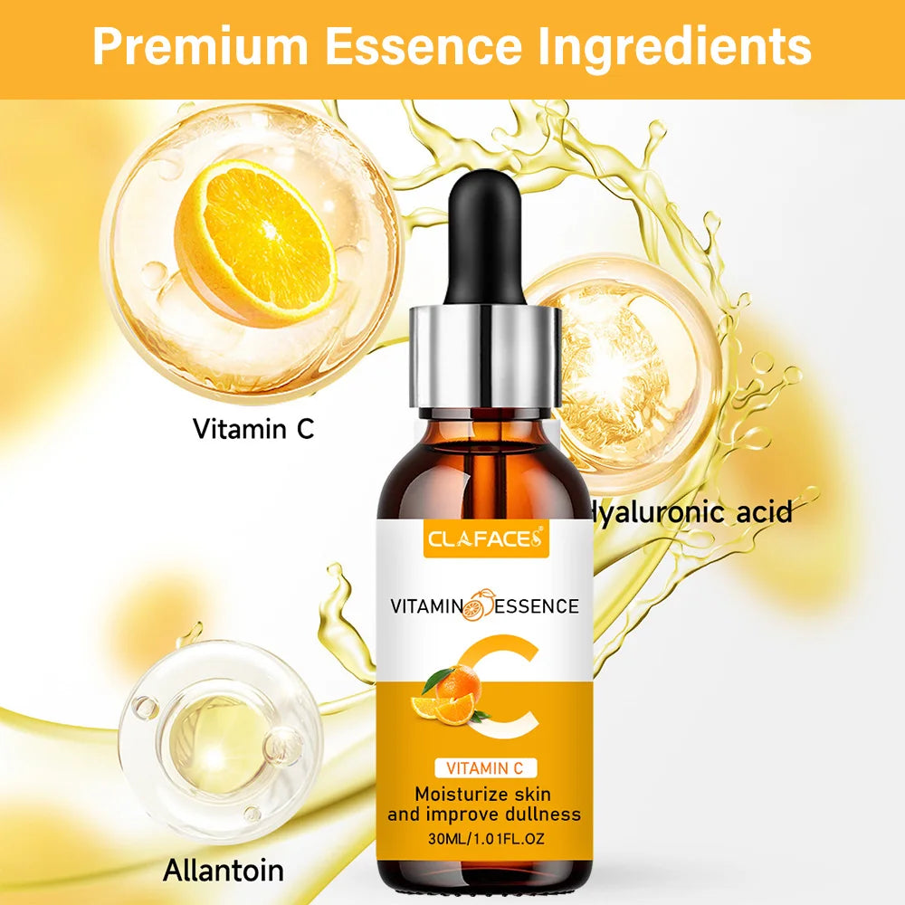 Vitamin J essence removes dark spots, whitens, moisturizes, resists aging, wrinkles and tightens skin care cosmetics ﻿ Oasis Select