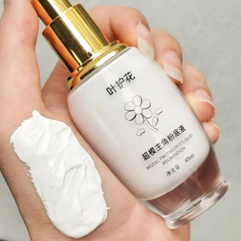 Pure White Foundation 45ml – Goth Cosplay Halloween Face Body Paint White Face Foundation Oasis Select
