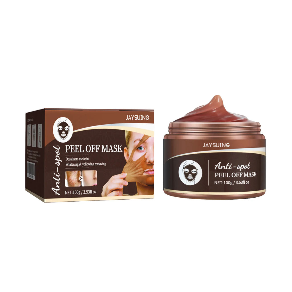 JAYSUING Facial Peel Mask Shrink Pores Deep Cleaning Exfoliate Oil Control Moisturizing Improve Roughness Firm Skin Wh-iten Mask Oasis Select 100g Boxed