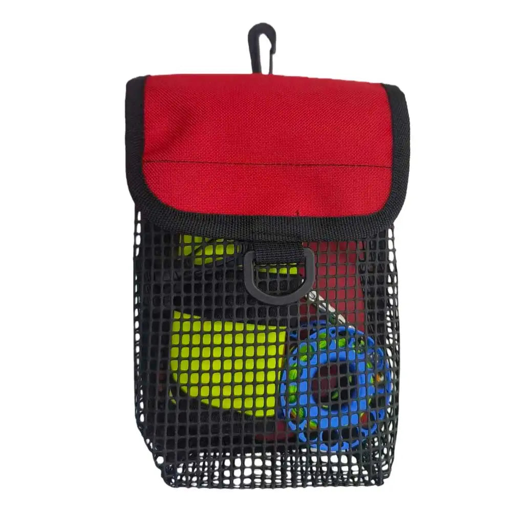 Diving SMB Kit 1.1m Closed Surface Marker Buoy & 30m Aluminum Finger Spool Reel & Dive Sausage Storage Bag Combo Oasis Select
