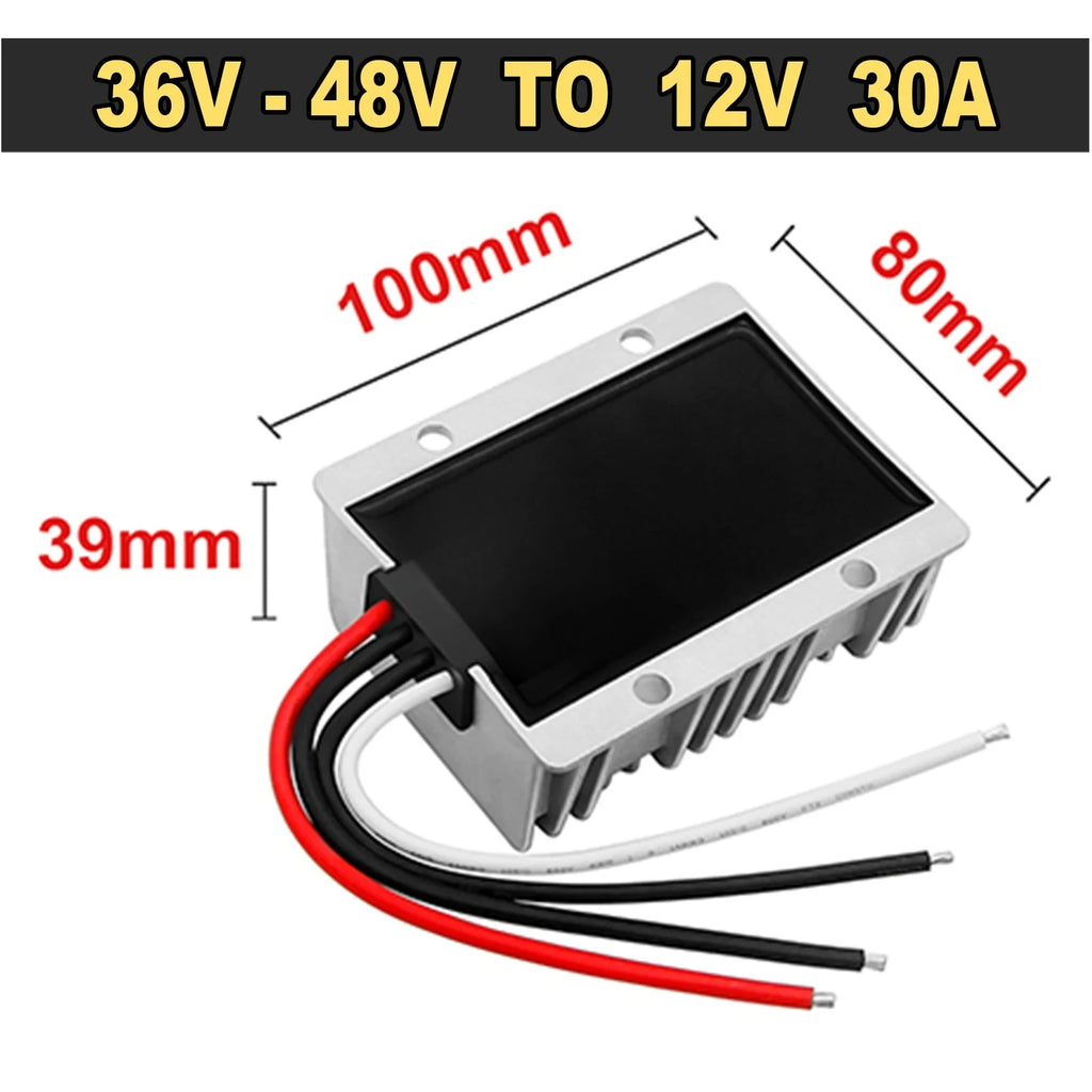 36V 48V to 12V Power Inverter 36V to 12V Transformer Adapter CE RoSH DC DC Converter 48V to 12V Step Down Buck Regulator Oasis Select 48V-12V 30A