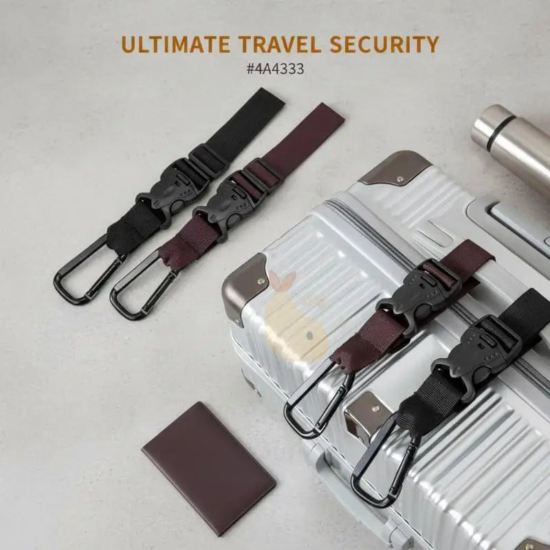 Luggage Strap Buckle Portable Travel Accessory Adjustable Suitcase Hanger Clip for Bag Luggage Combination Organizer Oasis Select
