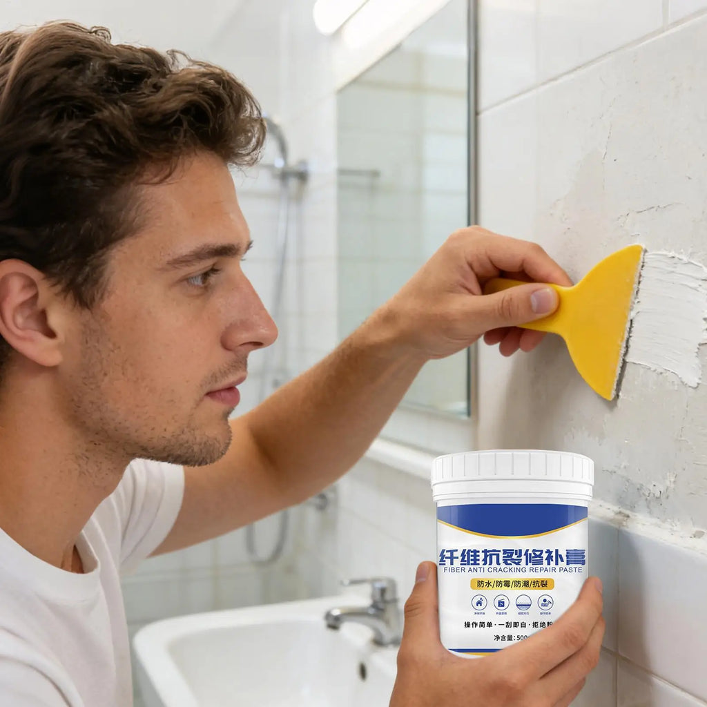 500g Long Lasting Waterproof Drywall Paste Wall Crack Repair Wall Mending Agent Putty for Indoor Home Kitchen Household Ceiling Oasis Select