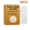 0.25mm Micro-Needle Patch Sun-Free Glow Uniform Streak-Free Tan Quick Absorption No Mess Facial Self Tanning Patch tool Oasis Select 21pcs