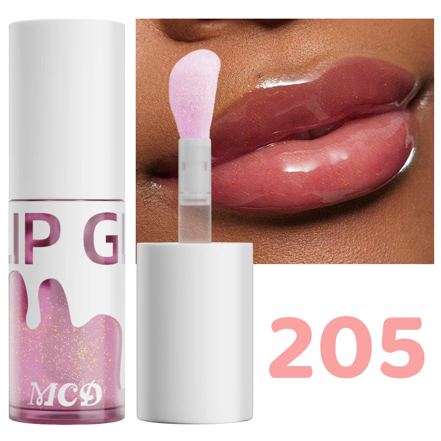 MCD Glitter Shimmer Lip Oil – Hydrating Plumping Glow Gloss