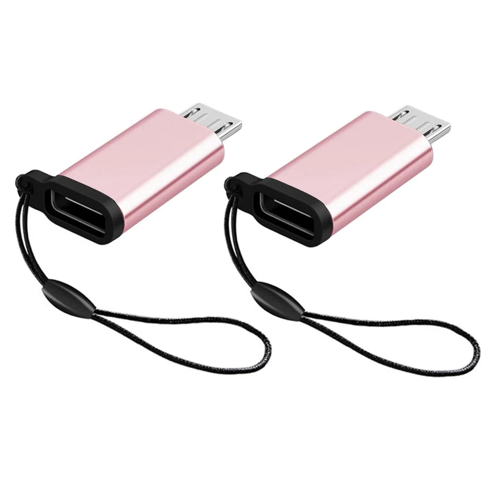 Type-C to Micro USB OTG Adapter | Data & Charging Converter