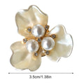 Button Covers for Women Flower Shape Shirt Decoration Decorative Button Covers for Sewists Fashion Designers DIY Enthusiasts Oasis Select White