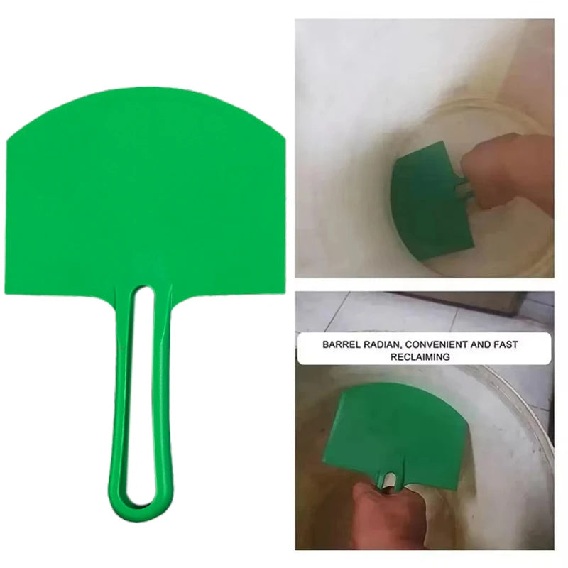 Curved Bucket Scoop Putty Knife Scraper Spackle Paint for Drywall Finishing Plaster Scraping Decals Patch Construction Tools New Oasis Select