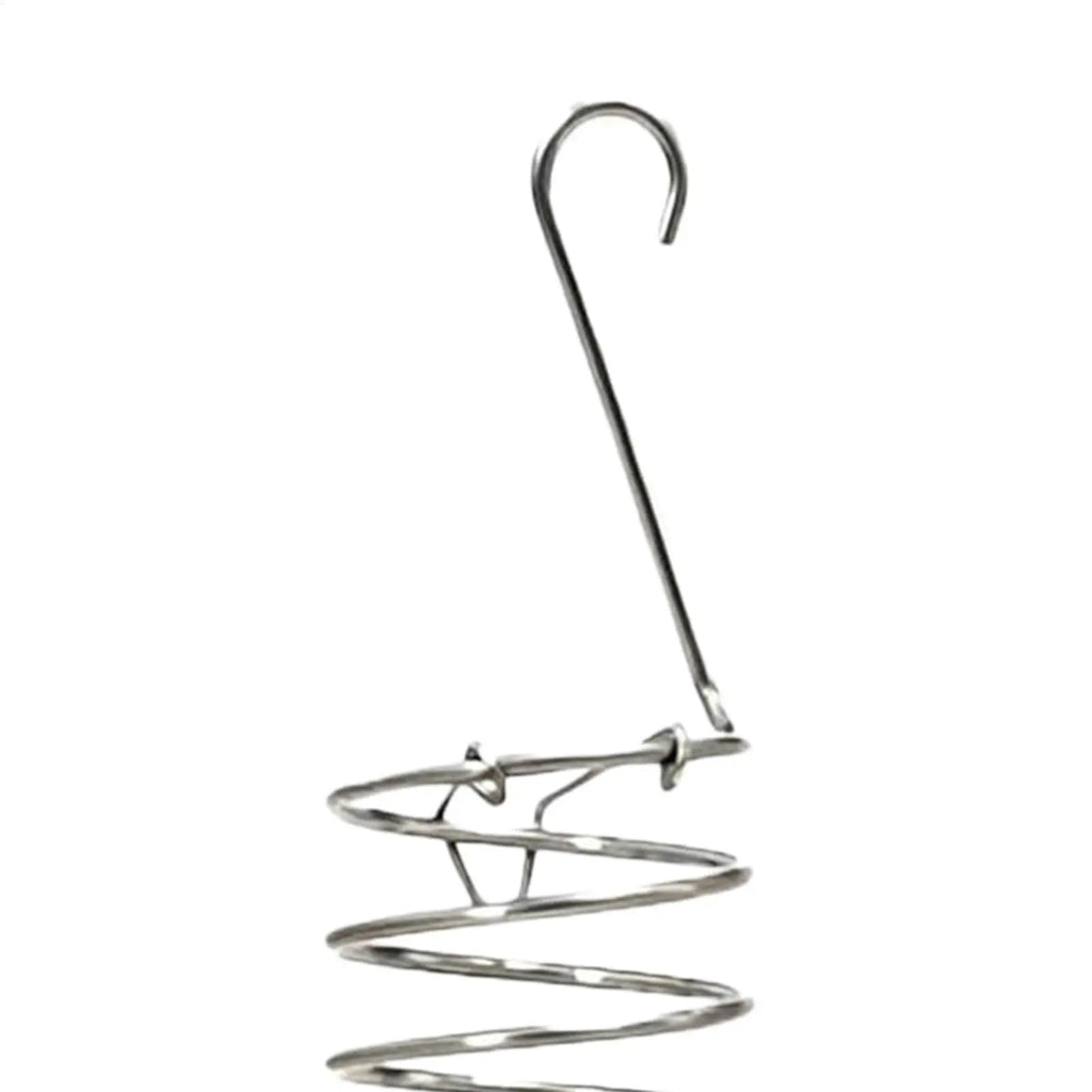 Stainless Steel Spiral Bird Forager Feeder – Fruit & Veggie Basket
