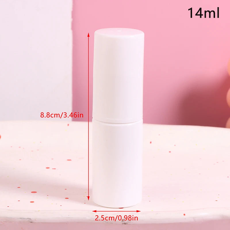 8/10/14/18/25ml Plastic Dry Powder Spray Bottle Refillable Atomizer Baby Powder Dispenser Detachable Makeup Cosmetics Sprayer Oasis Select 14ml White